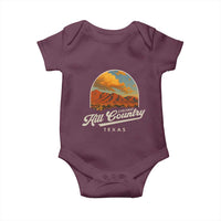 Hill Country Strong Baby Onesie Texas Support Retro Enchanted Rock - Wonder Print Shop