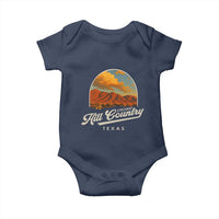 Hill Country Strong Baby Onesie Texas Support Retro Enchanted Rock - Wonder Print Shop