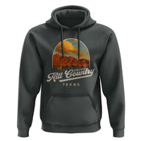 Hill Country Strong Hoodie Texas Support Retro Enchanted Rock - Wonder Print Shop