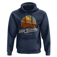 Hill Country Strong Hoodie Texas Support Retro Enchanted Rock - Wonder Print Shop
