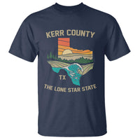 Kerr County Texas T Shirt Retro Hill Country Nature Scene Outdoors - Wonder Print Shop
