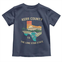 Kerr County Texas Toddler T Shirt Retro Hill Country Nature Scene Outdoors - Wonder Print Shop