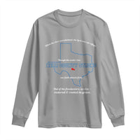 Kerr County Strong Christian Long Sleeve Shirt Texas Faith Hope Resilient Texans - Wonder Print Shop
