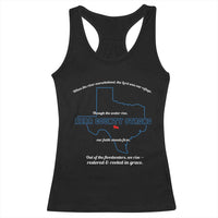 Kerr County Strong Christian Racerback Tank Top Texas Faith Hope Resilient Texans - Wonder Print Shop