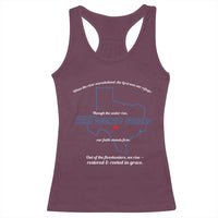 Kerr County Strong Christian Racerback Tank Top Texas Faith Hope Resilient Texans - Wonder Print Shop