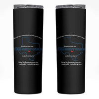 Kerr County Strong Christian Skinny Tumbler Texas Faith Hope Resilient Texans - Wonder Print Shop