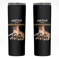Justice For Wangwang Mother Dog Newborn Puppies Skinny Tumbler Animal Rights Awareness Graphic