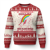 Sarcastic Quotes Ugly Christmas Sweater If Assholes Could Fly This Place Would Be An Airport Gag Asshole Joke - Wonder Print Shop