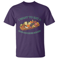 Funny Charcuterie Board T Shirt I Want To Eat A Car-Coochie Board Humor Mispronunciation Sarcasm - Wonder Print Shop