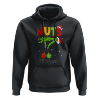 Personalized Christmas Matching Couple Hoodie Custom Name Chestnuts Xmas Funny Nuts