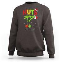 Personalized Christmas Matching Couple Sweatshirt Custom Name Chestnuts Xmas Funny Nuts - Wonder Print Shop