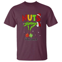 Personalized Christmas Matching Couple T Shirt Custom Name Chestnuts Xmas Funny Nuts - Wonder Print Shop