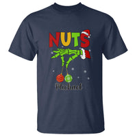 Personalized Christmas Matching Couple T Shirt Custom Name Chestnuts Xmas Funny Nuts - Wonder Print Shop
