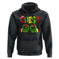 Personalized Christmas Matching Couple Hoodie Custom Name Chestnuts Xmas Funny Chest