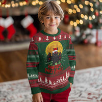 Mothman Christmas Ugly Christmas Sweater Funny Merry Mothmas Cryptid Xmas Santa - Wonder Print Shop