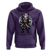 Epic Viking Santa Christmas Hoodie Barbarian Style Holiday Warrior Claus - Wonder Print Shop