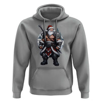 Epic Viking Santa Christmas Hoodie Barbarian Style Holiday Warrior Claus - Wonder Print Shop