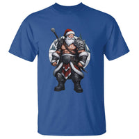 Epic Viking Santa Christmas T Shirt Barbarian Style Holiday Warrior Claus - Wonder Print Shop
