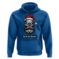 Creepy Christmas Skull Hoodie Ho Ho Ho Horror Santa Gothic Holiday - Wonder Print Shop