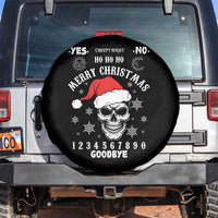Dark Christmas Spirit Board Spare Tire Cover Creepy Merry Xmas Skull and Ouija Horror Holiday - Wonder Print Shop