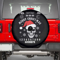 Dark Christmas Spirit Board Spare Tire Cover Creepy Merry Xmas Skull and Ouija Horror Holiday - Wonder Print Shop