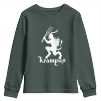 Mythical Krampus Youth Sweatshirt Scary Christmas Horror Occult Holiday Eastern Folklore
