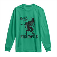 Krampus Long Sleeve Shirt Gruss Vom Greetings