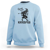 Krampus Sweatshirt Gruss Vom Greetings - Wonder Print Shop