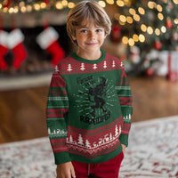 Krampus Ugly Christmas Sweater Gruss Vom Greetings - Wonder Print Shop