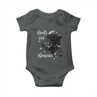 Mythical Krampus Baby Onesie Gruss Vom Christmas Horror Figure Greeting