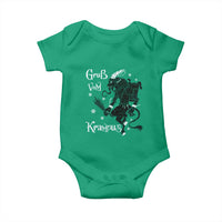 Mythical Krampus Baby Onesie Gruss Vom Christmas Horror Figure Greeting