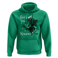 Mythical Krampus Hoodie Gruss Vom Christmas Horror Figure Greeting