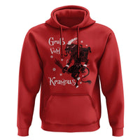 Mythical Krampus Hoodie Gruss Vom Christmas Horror Figure Greeting