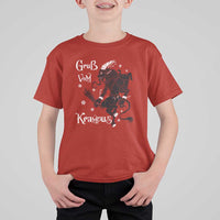Mythical Krampus T Shirt For Kid Gruss Vom Christmas Horror Figure Greeting