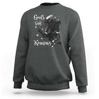 Mythical Krampus Sweatshirt Gruss Vom Christmas Horror Figure Greeting