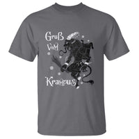 Mythical Krampus T Shirt Gruss Vom Christmas Horror Figure Greeting