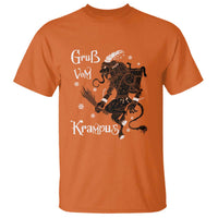 Mythical Krampus T Shirt Gruss Vom Christmas Horror Figure Greeting