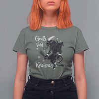 Mythical Krampus T Shirt For Women Gruss Vom Christmas Horror Figure Greeting