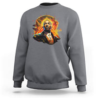 Martin Luther King MLK Sweatshirt Afrofuturism Graphic Art Black History Month - Wonder Print Shop