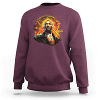 Martin Luther King MLK Sweatshirt Afrofuturism Graphic Art Black History Month - Wonder Print Shop