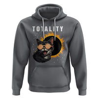 Total Solar Eclipse Hoodie Funny Cat Totality - Wonder Print Shop