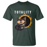 Total Solar Eclipse T Shirt Funny Cat Totality - Wonder Print Shop