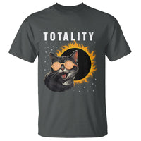 Total Solar Eclipse T Shirt Funny Cat Totality - Wonder Print Shop