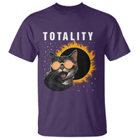 Total Solar Eclipse T Shirt Funny Cat Totality - Wonder Print Shop