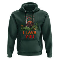 Funny Volcano Valentine Hoodie I Lava You Love Wordplay Joke - Wonder Print Shop