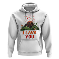 Funny Volcano Valentine Hoodie I Lava You Love Wordplay Joke - Wonder Print Shop