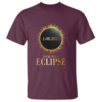 Total Solar Eclipse T Shirt 8 April 2024 Totality Phenomenon United States - Wonder Print Shop