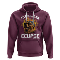 Total Solar Eclipse Hoodie Golden Retriever April 8 2024 - Wonder Print Shop