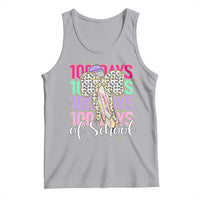 Retro Coquette 100 Days Of School Tank Top for Schoolgirls Teacher