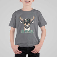 Bucked' 100 Days Of School T Shirt For Kid Deer Student Boy Girls 100th Day